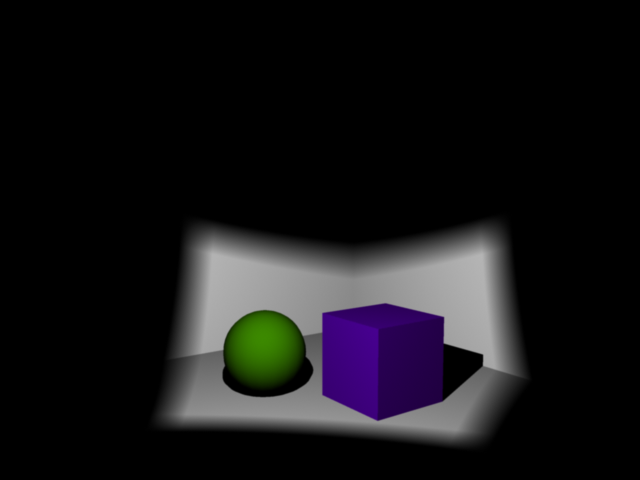 Global Illumination: Setup without global illumination active