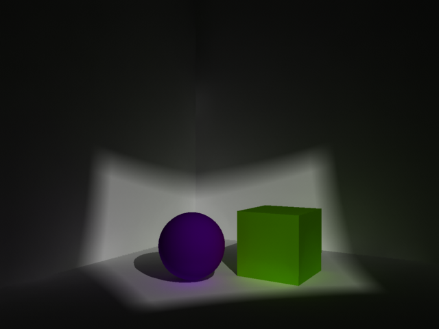 Global Illumination: Lessening the light intensity