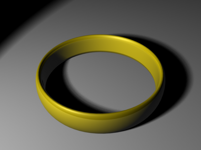 Ring with Caustics turned off